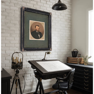 Grant in Citizens Clothes 1868 — Framed Wall Art Room View | Bella Frye