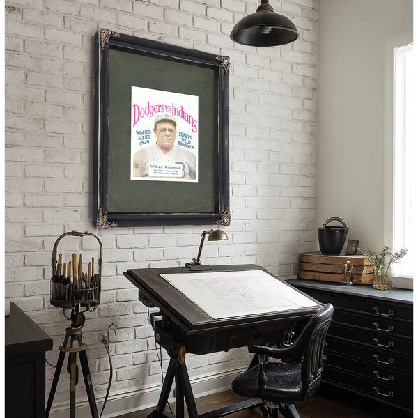 World Series Program — Framed Wall Art Room View | Bella Frye