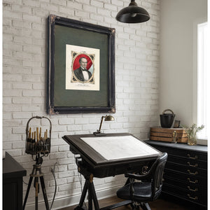 Daniel Webster New Englands Choice for Twelfth President of the United States 1847 — Framed Wall Art Room View | Bella Frye