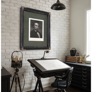 Abraham Lincoln 1877 — Framed Wall Art Room View | Bella Frye