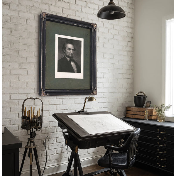 Abraham Lincoln 1877 — Framed Wall Art Room View | Bella Frye