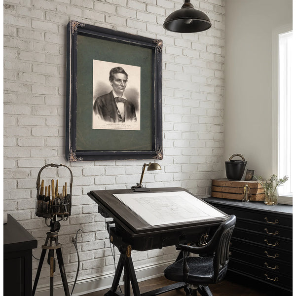 Hon Abraham Lincoln of Illinois National Republican Candidate for Sixteenth President of the United States 186 — Framed Wall 