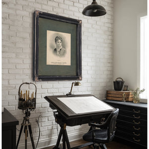 Mrs Ann Eliza Young 19th Wife of Brigham Young 1869 1875 — Framed Wall Art Room View | Bella Frye