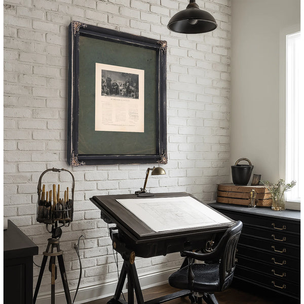 The Proclamation of Emancipation 1895 — Framed Wall Art Room View | Bella Frye