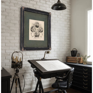 Furnished as a Premium With the Morning Day of Reform 1883 — Framed Wall Art Room View | Bella Frye