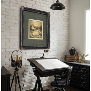 In Memory of Indianapolis 19th Century — Framed Wall Art Room View | Bella Frye