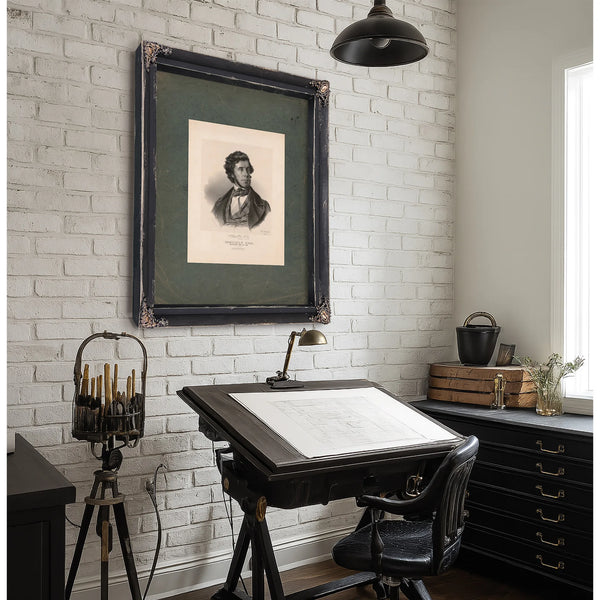 Hamilton Fish Representative From New York 1844 — Framed Wall Art Room View | Bella Frye