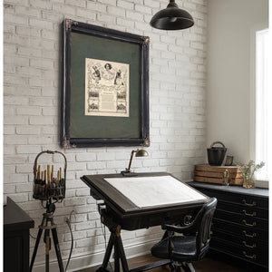 Greeting to America 19th Century — Framed Wall Art Room View | Bella Frye