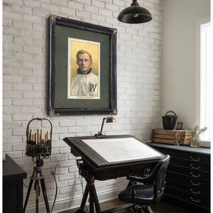 Walter Johnson Washington Nationals Baseball Card Portrait 9 — Framed Wall Art Room View | Bella Frye