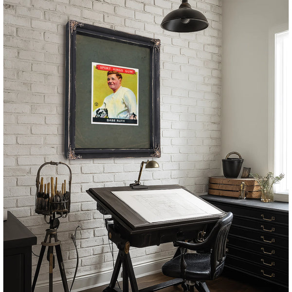 Goudey Sport Kings 2 Babe Ruth — Framed Wall Art Room View | Bella Frye