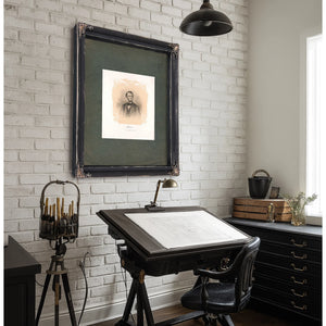 Abraham Lincoln 19th Century 5 — Framed Wall Art Room View | Bella Frye