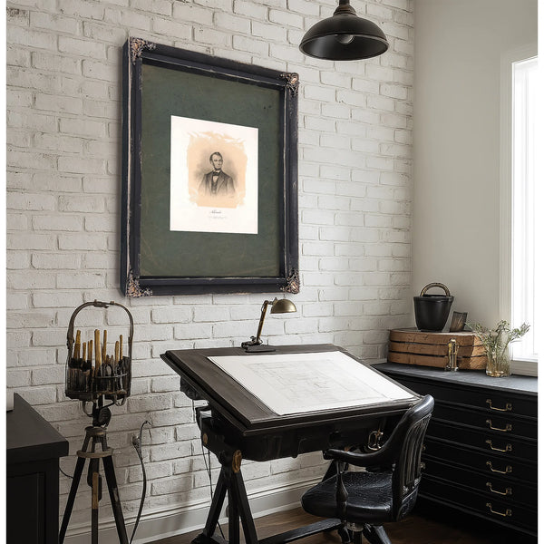 Abraham Lincoln 19th Century 5 — Framed Wall Art Room View | Bella Frye