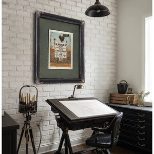 The Banner That Boosted Blaine and Locked the Logan Link 1884 — Framed Wall Art Room View | Bella Frye