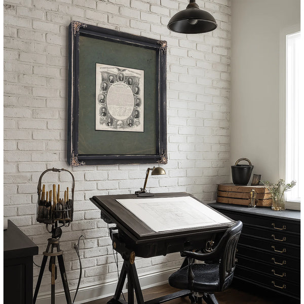 Portraits of the Presidents 1846 — Framed Wall Art Room View | Bella Frye