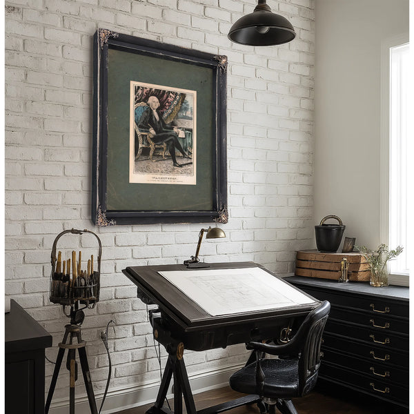 Washington the Patriot the Statesman and the Warrior 1846 — Framed Wall Art Room View | Bella Frye