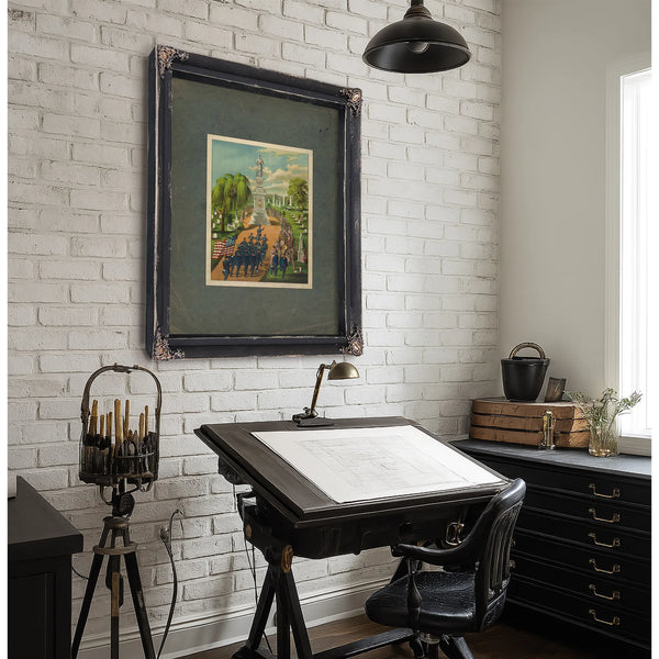 In Memory of Our Fallen Heroes 1884 — Framed Wall Art Room View | Bella Frye