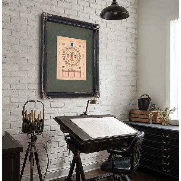 One Country One Flag Grand Army of the Republic 1889 — Framed Wall Art Room View | Bella Frye