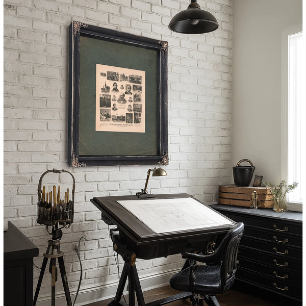 From the Cradle to the Grave Scenes and Incidents in the Life of James a Garfield 1881 — Framed Wall Art Room View | Bella Fr