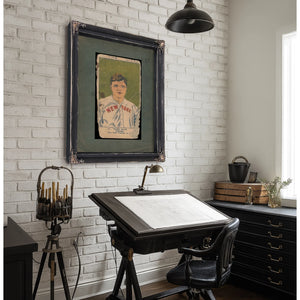 W515 Strip Card Babe Ruth — Framed Wall Art Room View | Bella Frye