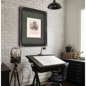 Amen Bey the First Turkish Envoy From the Sultan of Constantinople to the United States 1851 — Framed Wall Art Room View | Be