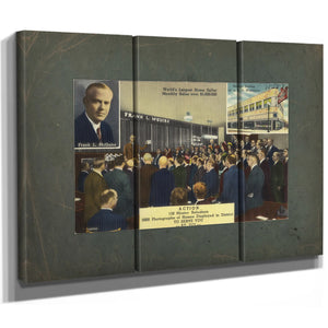 Frank L Mcguire World's Largest Home Seller Monthly Sales Over $1000000 — vintage wall art by Bella Frye