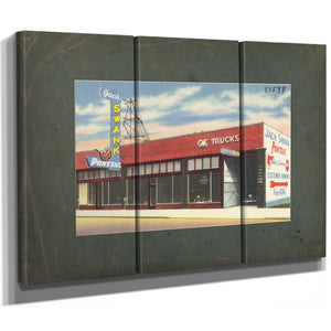 Jack Swank Pontiac — vintage wall art by Bella Frye