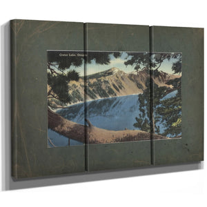Crater Lake Oregon — vintage wall art by Bella Frye