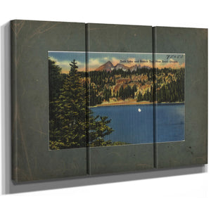 Todd Lake And Broken Top Near Bend Oregon — vintage wall art by Bella Frye