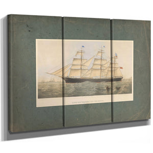 Clipper Ship Arizona 1227 Tons Register — Framed Wall Art Room View | Bella Frye