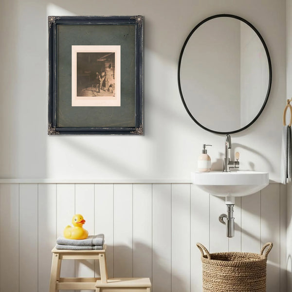 Lincoln as Boy 1914 — Framed Wall Art Room View | Bella Frye