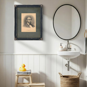 Abraham Lincoln Savior of His Country 1896 — Framed Wall Art Room View | Bella Frye