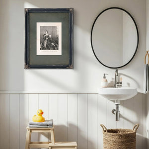 The President and Mrs Hayes 19th Century — Framed Wall Art Room View | Bella Frye