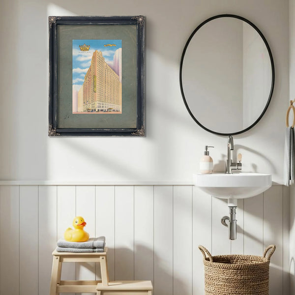 The Victoria Affair Midtown Secrets in Art Deco Splendor — Framed Wall Art Room View | Bella Frye