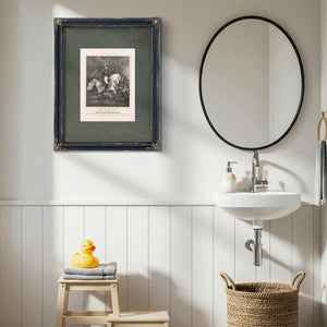 General William H Harrison at the Battle of Tippecanoe 184 — Framed Wall Art Room View | Bella Frye
