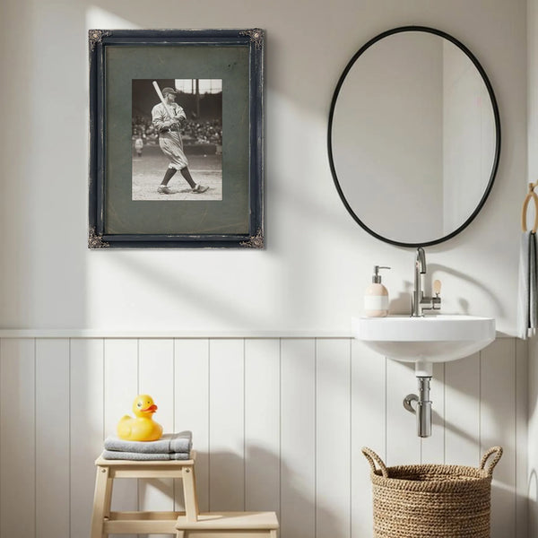 Ty Cobb Paul Thompson Cropped — Framed Wall Art Room View | Bella Frye