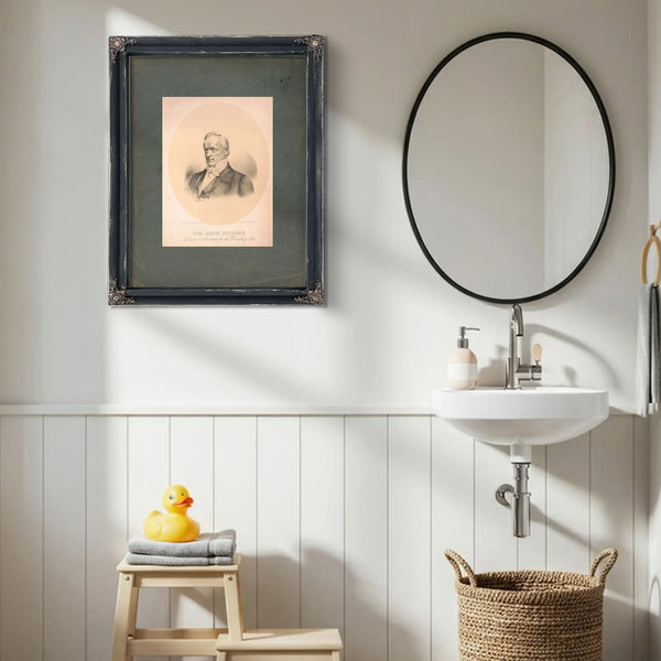 Hon James Buchanan Democratic Candidate for the Presidency 1856 1856 — Framed Wall Art Room View | Bella Frye