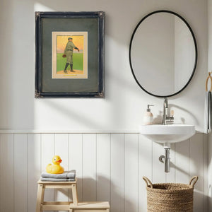 Cy Young Cleveland Naps Baseball Card Portrait 5 — Framed Wall Art Room View | Bella Frye