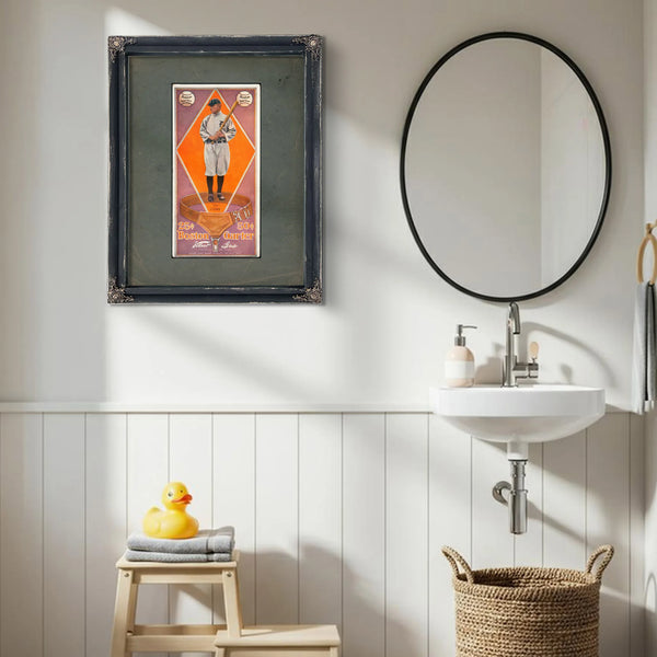 Boston Garter Color Ty Cobb — Framed Wall Art Room View | Bella Frye