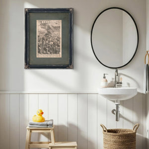 America 1671 — Framed Wall Art Room View | Bella Frye