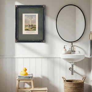 The National Washington Monument 1885 — Framed Wall Art Room View | Bella Frye
