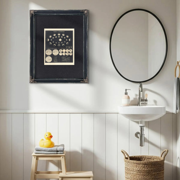 Celestial Mechanics of the Wandering Gods — Framed Wall Art Room View | Bella Frye