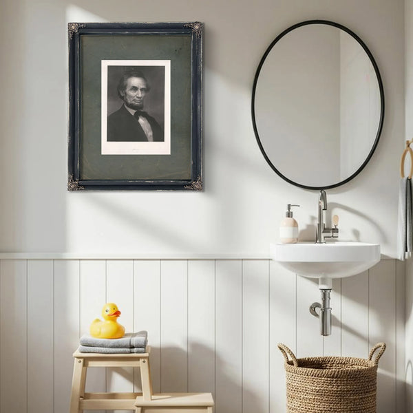 Abraham Lincoln 1877 — Framed Wall Art Room View | Bella Frye