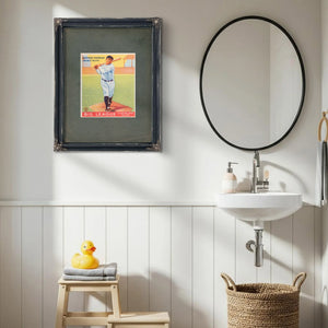 Baberuthgoudeycard2 — Framed Wall Art Room View | Bella Frye