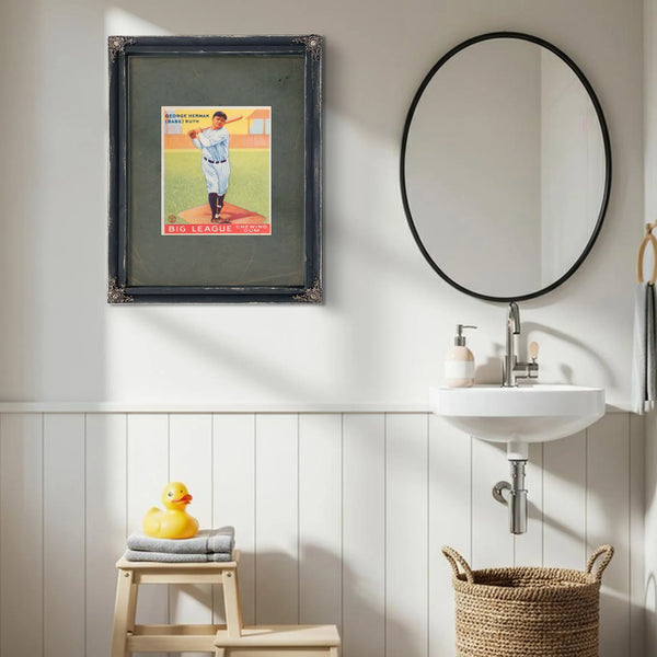Baberuthgoudeycard2 — Framed Wall Art Room View | Bella Frye