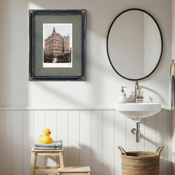 The Ansonia Gilded Age Monument to Manhattan Grandeur — Framed Wall Art Room View | Bella Frye