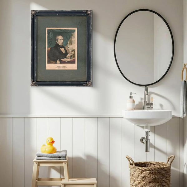 John Tyler Tenth President of the United States 1835 1856 — Framed Wall Art Room View | Bella Frye