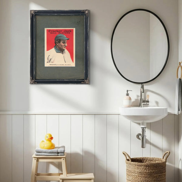 Cracker Jack Honus Wagner — Framed Wall Art Room View | Bella Frye