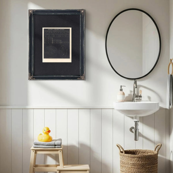 The Celestial Twins Smith's Binary Star Systems Galactic Cluster Study — Framed Wall Art Room View | Bella Frye