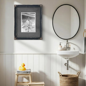 Babe Ruth New York Al Baseball — Framed Wall Art Room View | Bella Frye