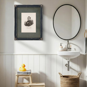 Wilson Lumpkin Governor of Georgia 1838 — Framed Wall Art Room View | Bella Frye